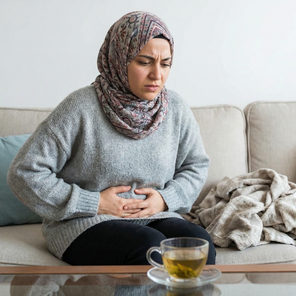 Perut rasa berat walaupun dah membuang