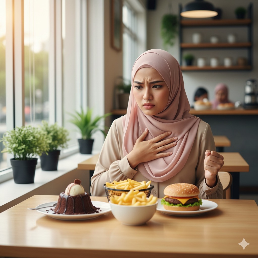 Craving kuat dan susah kawal selera